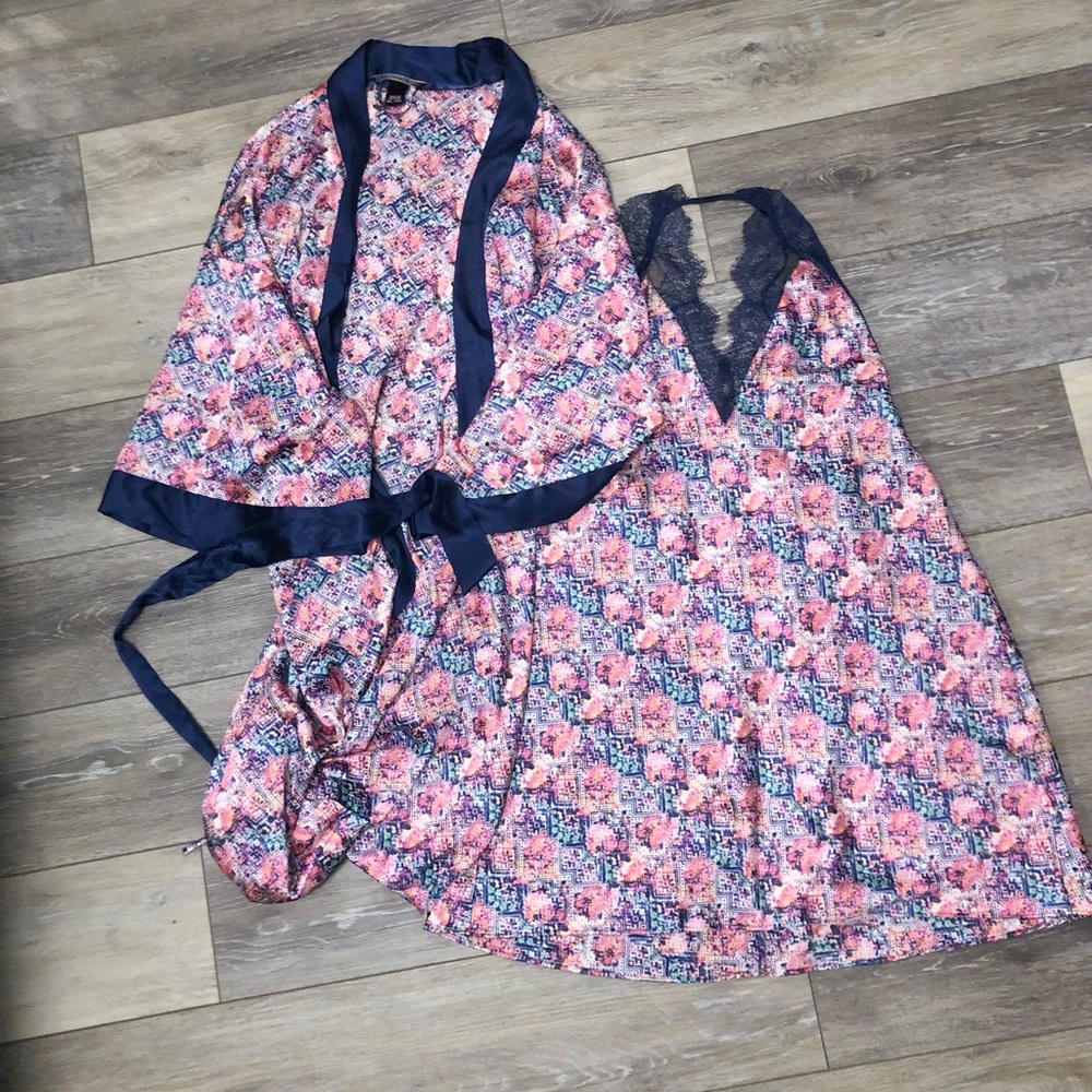 Victoria Secret Slip & Robe Set anniversary wedding